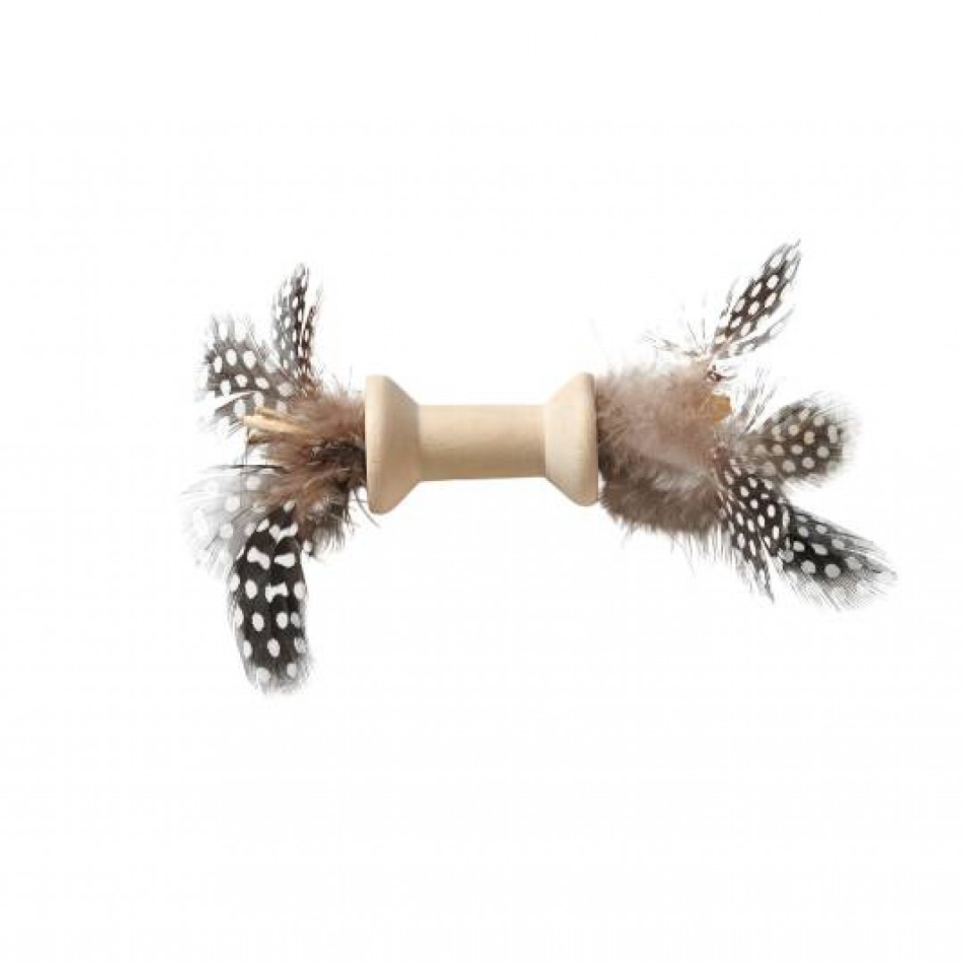 toy-cat-woodmala-dumbbel-tan-5-cm